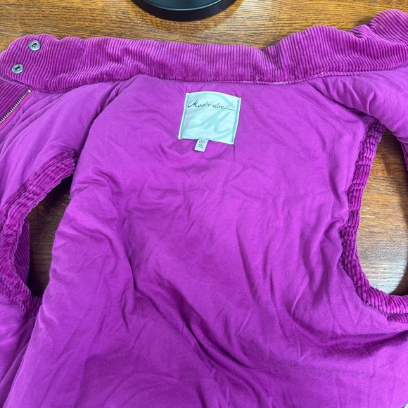 Mod-O-Doc Vintage Corduroy Purple Chunky Vest Women's Size Medium - Picture 6 of 7
